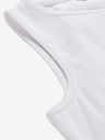 NAX Tricou fără pernă pentru femei NAX ULEWA alb