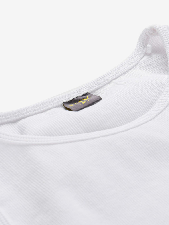 NAX Tricou fără pernă pentru femei NAX ULEWA alb