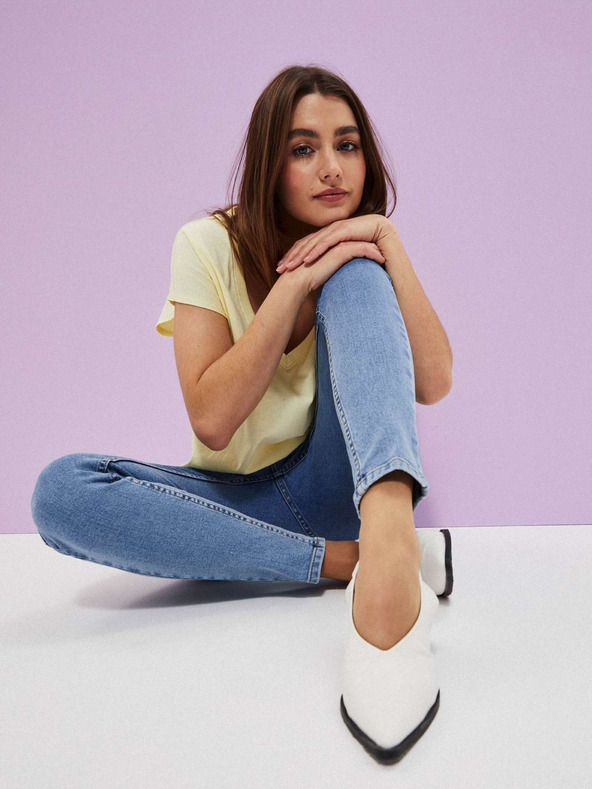 Moodo Blugi albaștri pentru femei Moodo