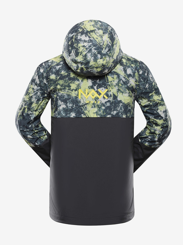 NAX Jachetă cu model galben și negru pentru bărbați NAX ZALEW