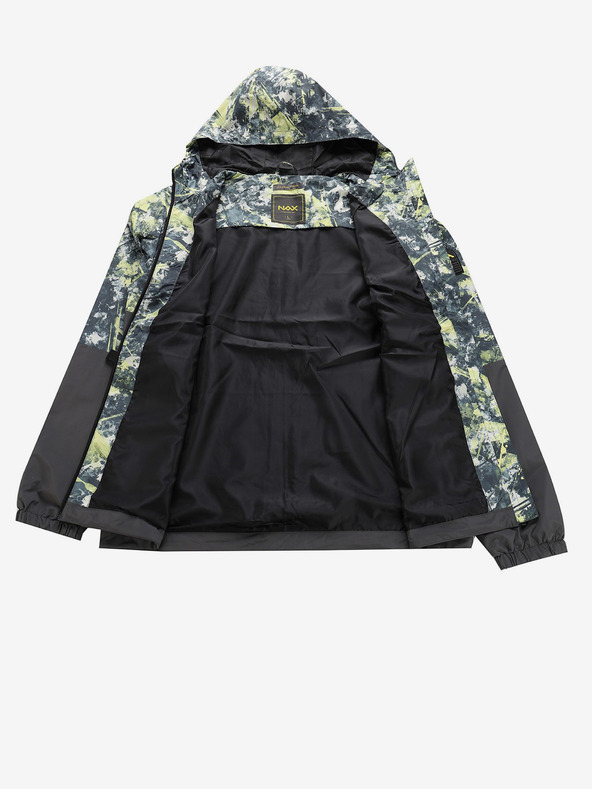 NAX Jachetă cu model galben și negru pentru bărbați NAX ZALEW