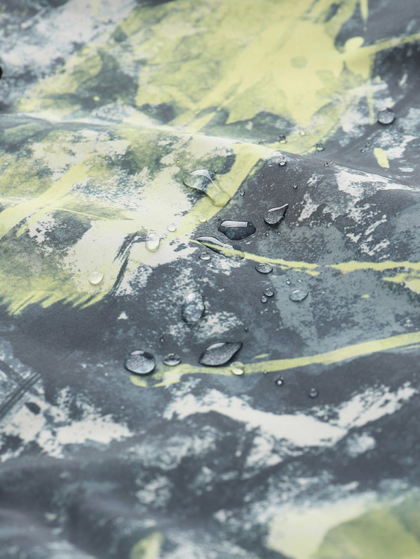 NAX Jachetă cu model galben și negru pentru bărbați NAX ZALEW