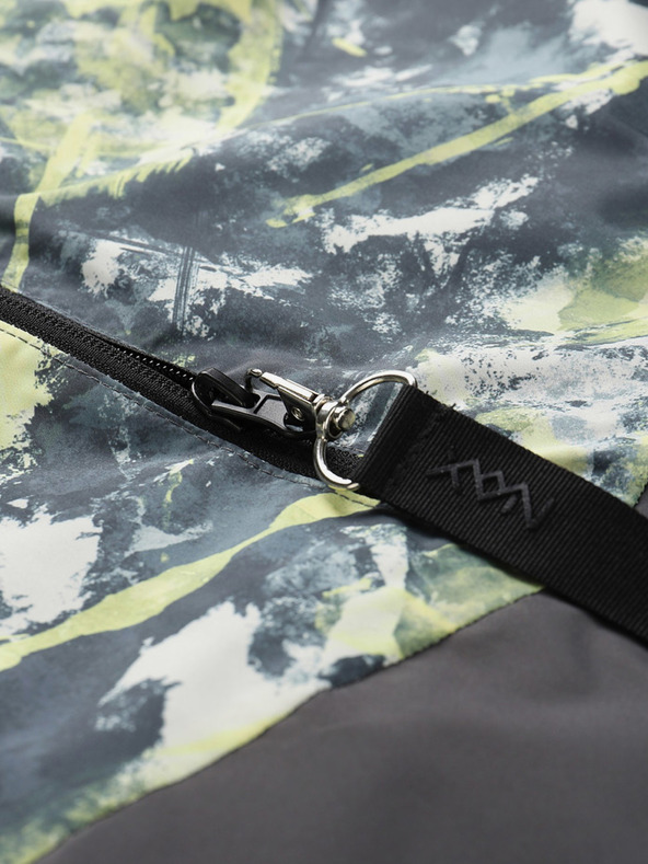 NAX Jachetă cu model galben și negru pentru bărbați NAX ZALEW