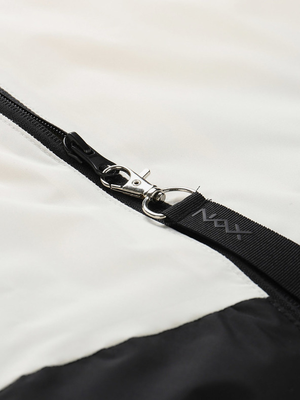 NAX Geacă crem și neagră pentru bărbați NAX ZALEW