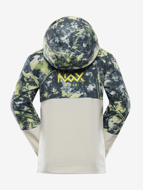 NAX Jachetă pentru copii cu model NAX IMUFO galben și bej