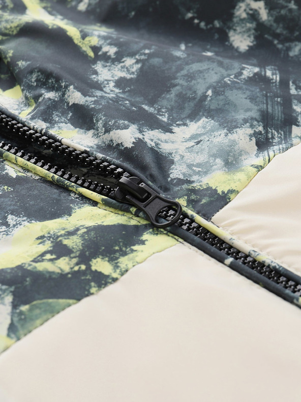 NAX Jachetă pentru copii cu model NAX IMUFO galben și bej