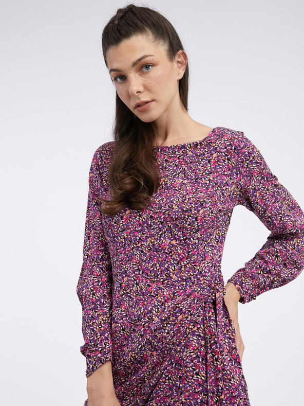 Orsay Rochie cu model roz și mov pentru femei ORSAY