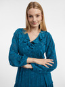 Orsay Rochie midi cu flori pentru femei albastru ORSAY