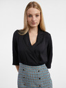 Orsay Rochie de damă neagră cu model ORSAY