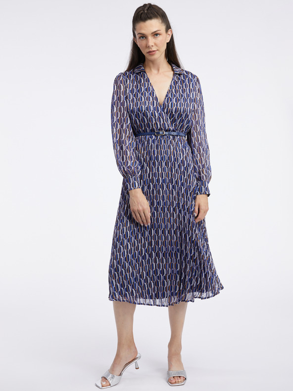 Orsay Rochie de damă albastru închis cu model ORSAY