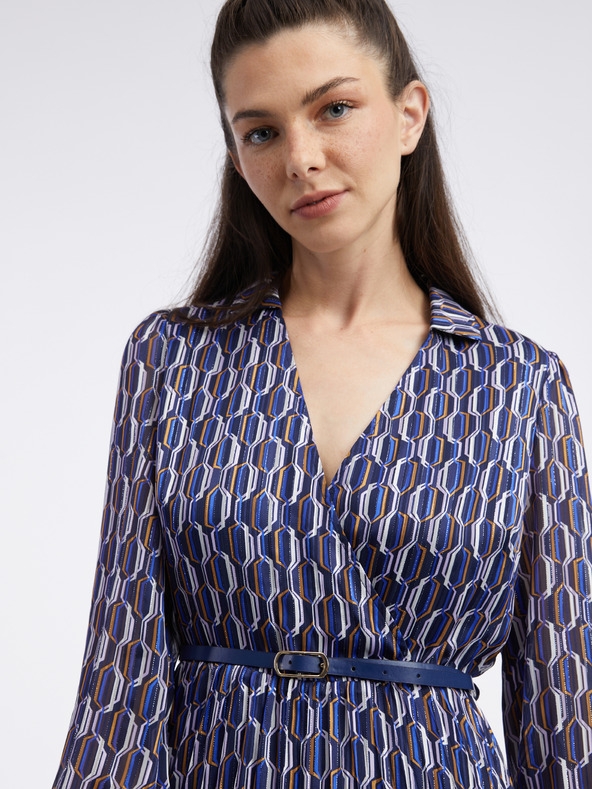 Orsay Rochie de damă albastru închis cu model ORSAY