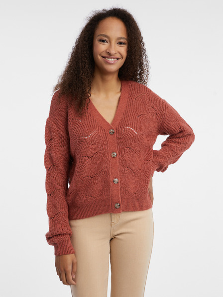 Orsay Cardigan pentru femei de culoare cărămiziu ORSAY