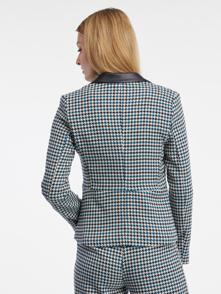 Orsay Sacou de damă cu model negru-albastru ORSAY