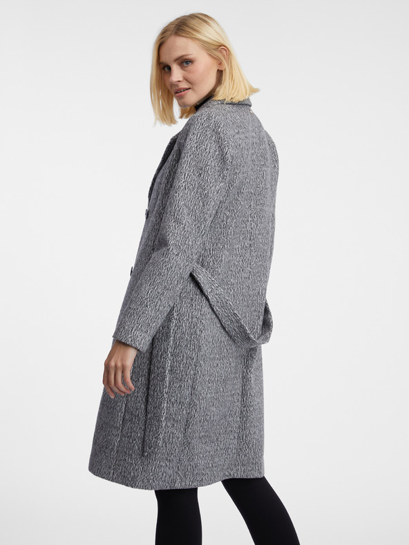 Orsay Palton gri pentru femei ORSAY