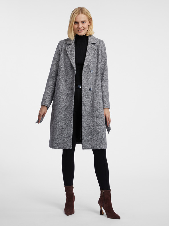 Orsay Palton gri pentru femei ORSAY