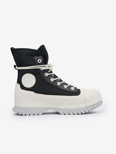 Converse Adidași negri cu platformă pe gleznă Converse Chuck Taylor All Star Lugged 2.0
