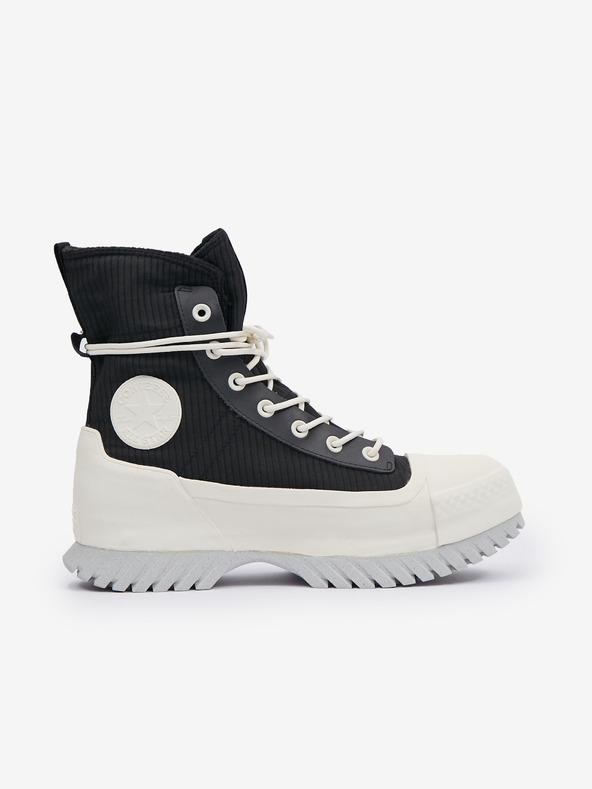 Converse Adidași negri cu platformă pe gleznă Converse Chuck Taylor All Star Lugged 2.0