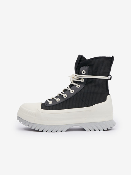 Converse Adidași negri cu platformă pe gleznă Converse Chuck Taylor All Star Lugged 2.0