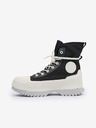 Converse Adidași negri cu platformă pe gleznă Converse Chuck Taylor All Star Lugged 2.0