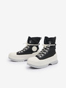 Converse Adidași negri cu platformă pe gleznă Converse Chuck Taylor All Star Lugged 2.0