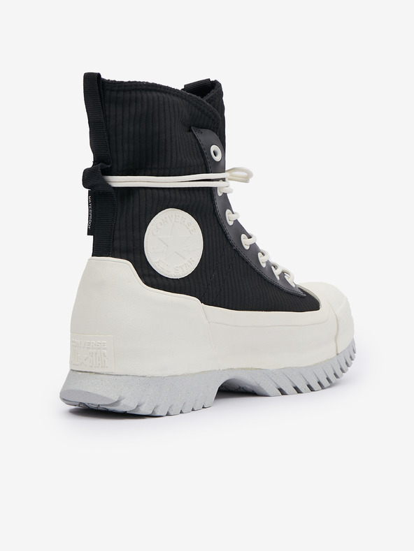 Converse Adidași negri cu platformă pe gleznă Converse Chuck Taylor All Star Lugged 2.0