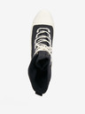 Converse Adidași negri cu platformă pe gleznă Converse Chuck Taylor All Star Lugged 2.0