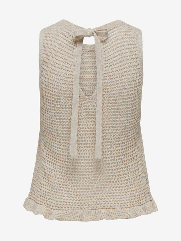 Jacqueline de Yong Top tricotat bej pentru femei JDY Tikka