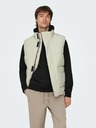 ONLY & SONS Jachetă matlasată pentru bărbați ONLY & SONS Carl gri deschis