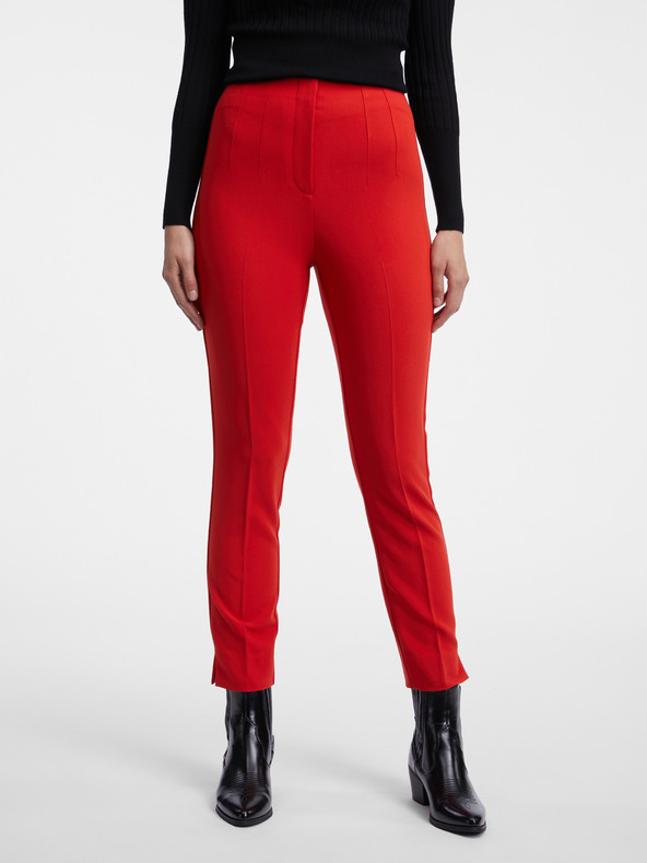 Orsay Pantaloni roșii de damă ORSAY