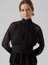 AWARE by VERO MODA Bluză neagră pentru femei AWARE by VERO MODA Gaila