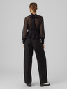 AWARE by VERO MODA Bluză neagră pentru femei AWARE by VERO MODA Gaila