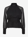 AWARE by VERO MODA Bluză neagră pentru femei AWARE by VERO MODA Gaila
