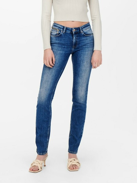 ONLY Blugi albaștri slim fit pentru femei ONLY Eva