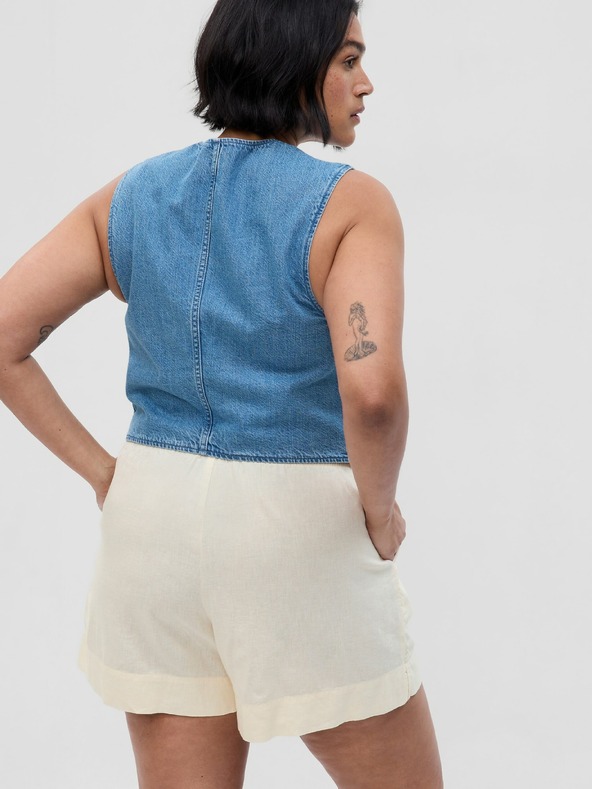 GAP Pantaloni scurți din amestec de in GAP