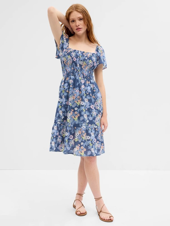GAP Rochie midi cu imprimeu floral GAP