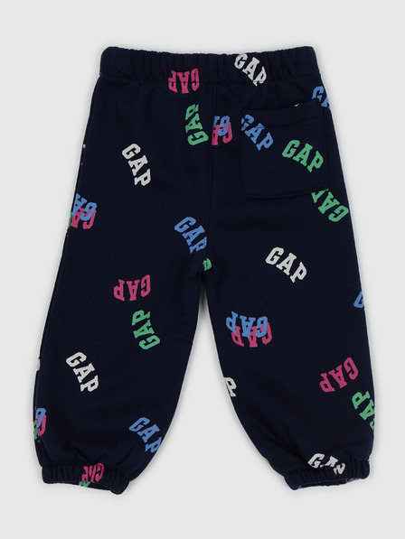 GAP Baby pantaloni de trening cu logo GAP