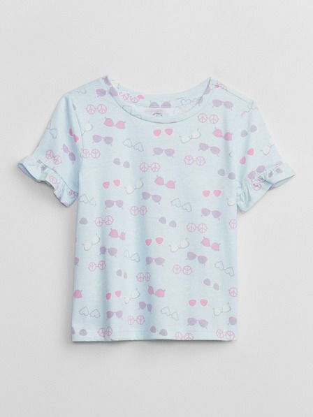 GAP Tricou cu volane pentru copii GAP
