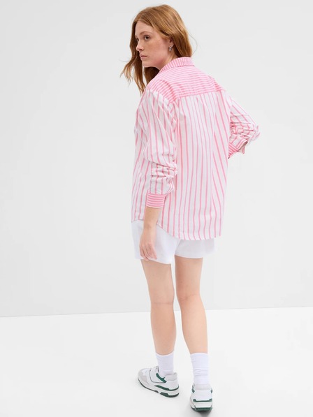 GAP Cămașă oversize cu dungi GAP