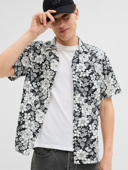 GAP Cămașă din in model floral GAP