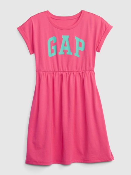 GAP Rochie pentru copii cu logo GAP