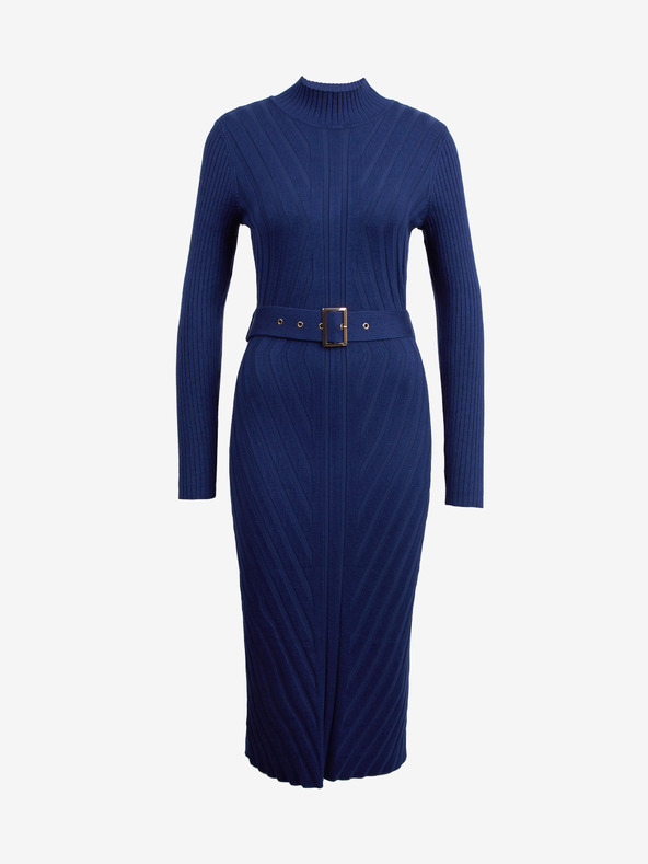 Orsay Rochie midi tricotată albastru închis pentru femei ORSAY