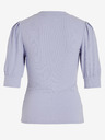 Vila Violet deschis Tricou cu nervuri pentru femei VILA Felia