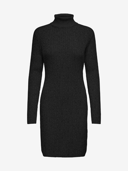 Jacqueline de Yong Pulover negru pentru femei JDY Novalee Sweater Dress