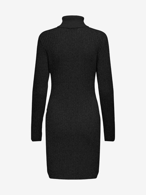 Jacqueline de Yong Pulover negru pentru femei JDY Novalee Sweater Dress