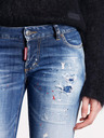 DSQUARED2 Blugi albaștri slim fit pentru femei DSQUARED2