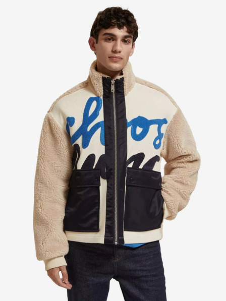 Scotch & Soda Jachetă ușoară bej pentru bărbați Scotch & Soda