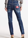 DSQUARED2 Blugi albaștri slim fit pentru femei DSQUARED2 Cool Girl