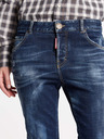 DSQUARED2 Blugi albaștri slim fit pentru femei DSQUARED2 Cool Girl