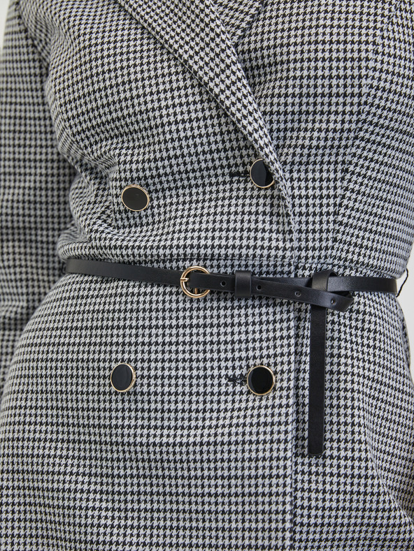 Orsay Rochie de damă cu model alb și negru ORSAY