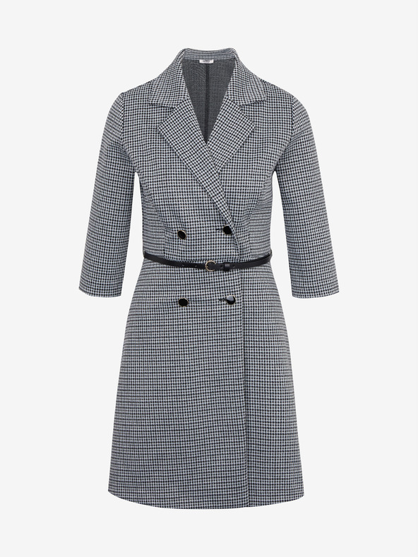 Orsay Rochie de damă cu model alb și negru ORSAY